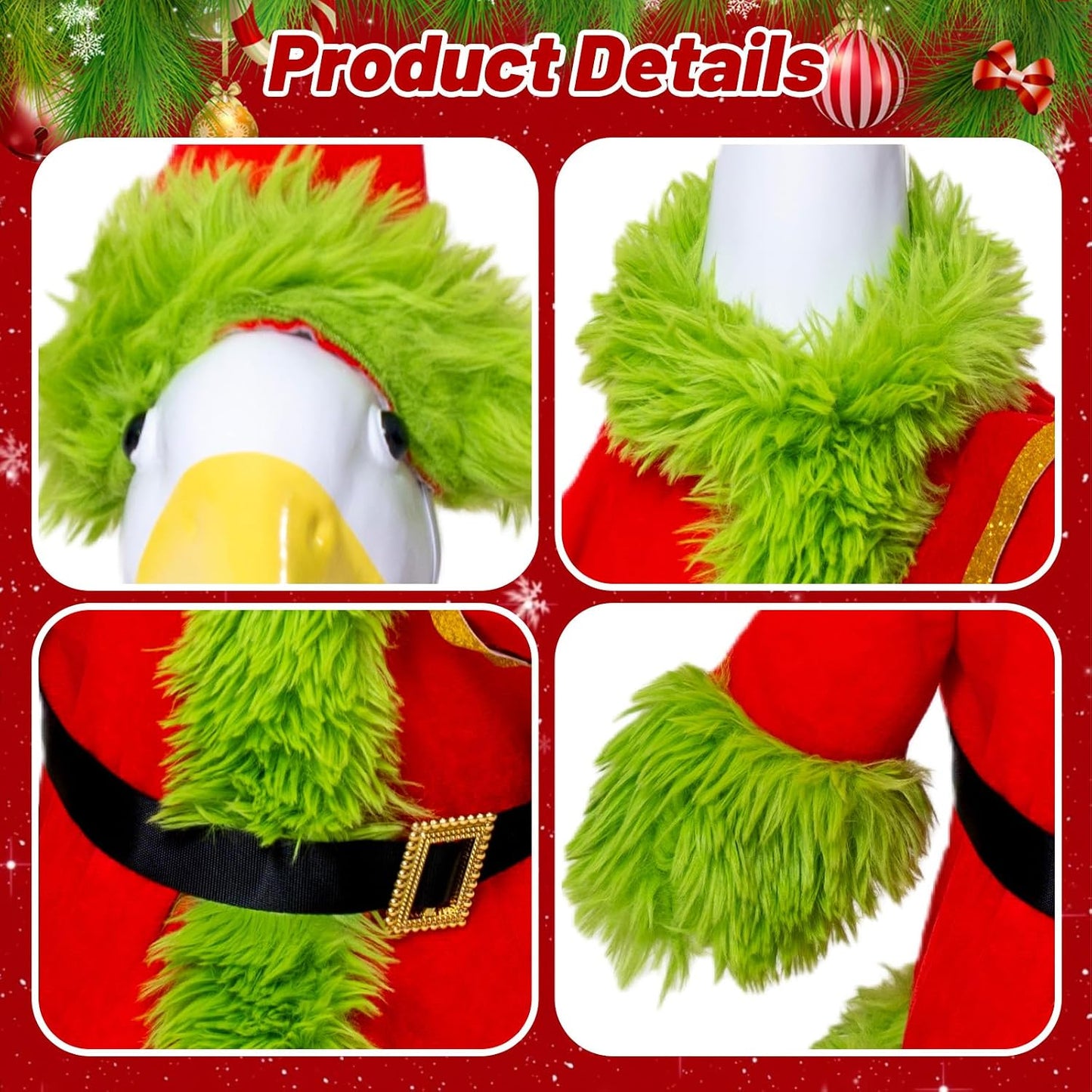 Traje Navidad ganso porche 23pulg
