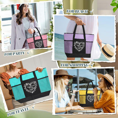 20 Bolsas Reutilizables Terapeuta Coloridas Regalo Octubre