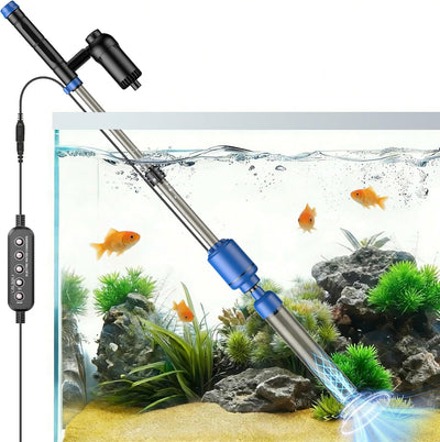 Aspiradora acuario eléctrica 24W multifuncional 6en1