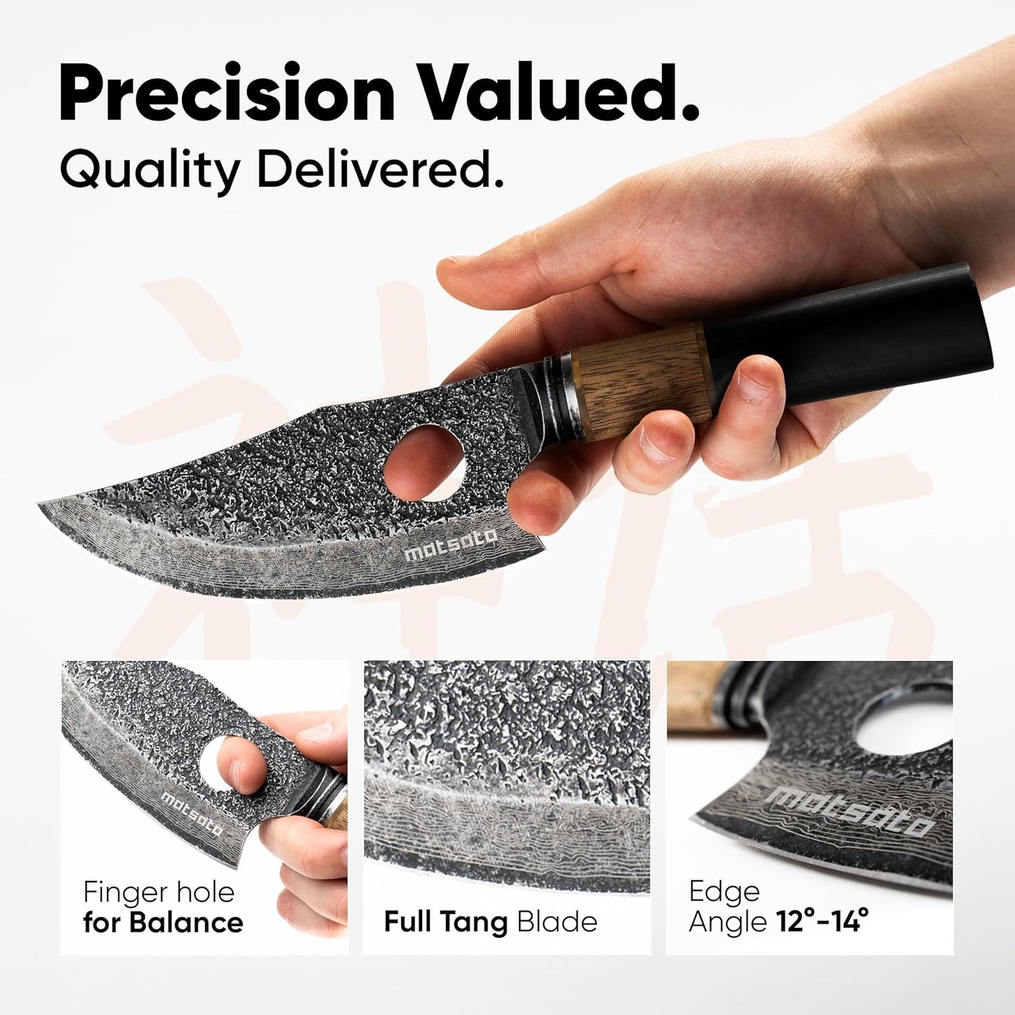 Cuchillo de chef japonés Matsato Osuren de acero inoxidable