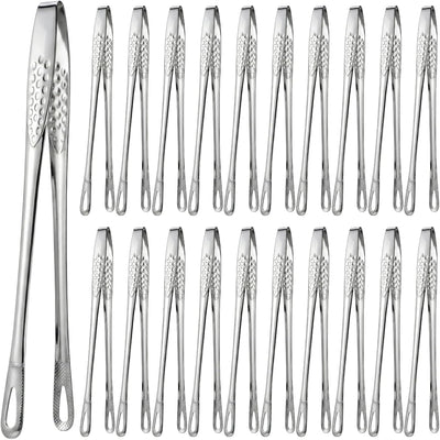 Pinzas de cocina de 11 pulgadas de acero inoxidable para barbacoa y Yakiniku
