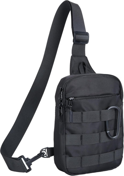 Bolso bandolera táctico impermeable doble bolsillo