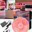 Tira luces LED COB roja 24V flexible para boda aniversario
