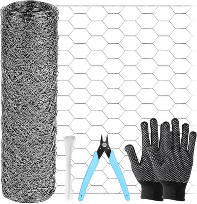 Cerca alambre hierro galvanizado 13.8pulg x49ft para conejos y aves