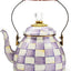 Tetera Esmaltada Estufa 2qt Color Morado Violeta