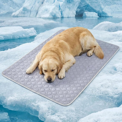 Tapete refrescante para mascotas grueso suave impermeable 26x44pulg