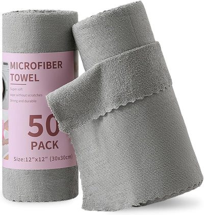 2 Rollos Toallas Reutilizables 100 Hojas Microfibra Cocina