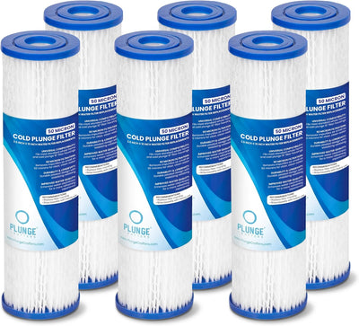 Cartuchos filtro agua fría 50 micrones 10x2.5pulg