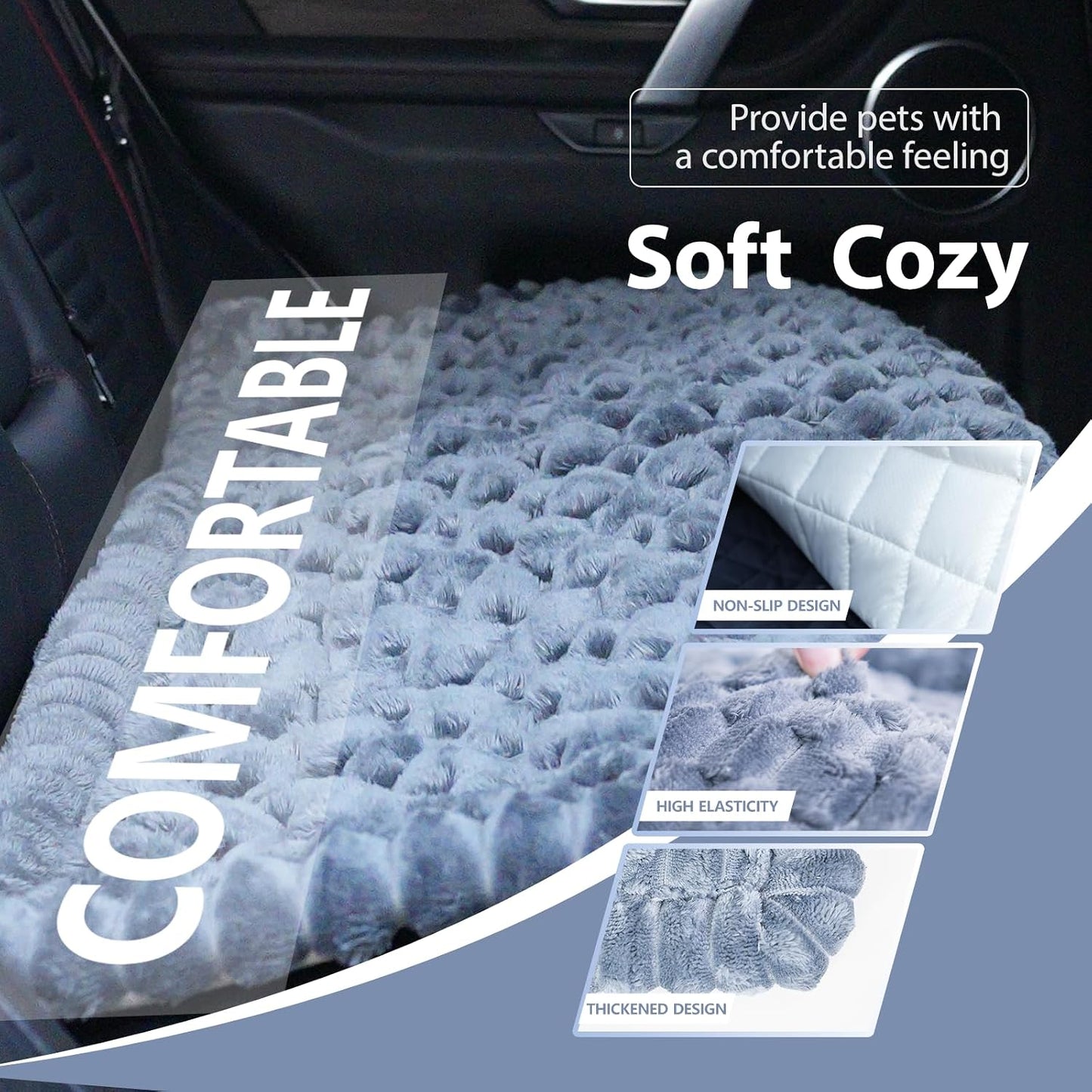 Asiento perro funda cama impermeable antideslizante viaje