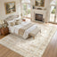 Alfombras lavables 9x12ft antideslizantes beige