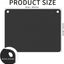Plancha para pizza acero inox 16x13.4 pulg profesional