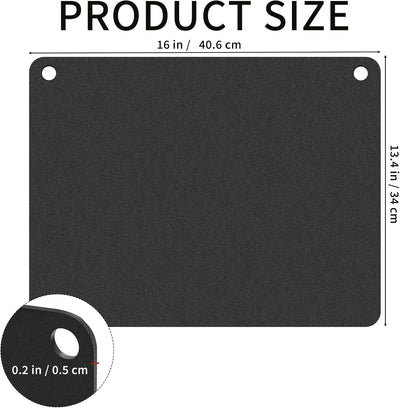 Plancha para pizza acero inox 16x13.4 pulg profesional