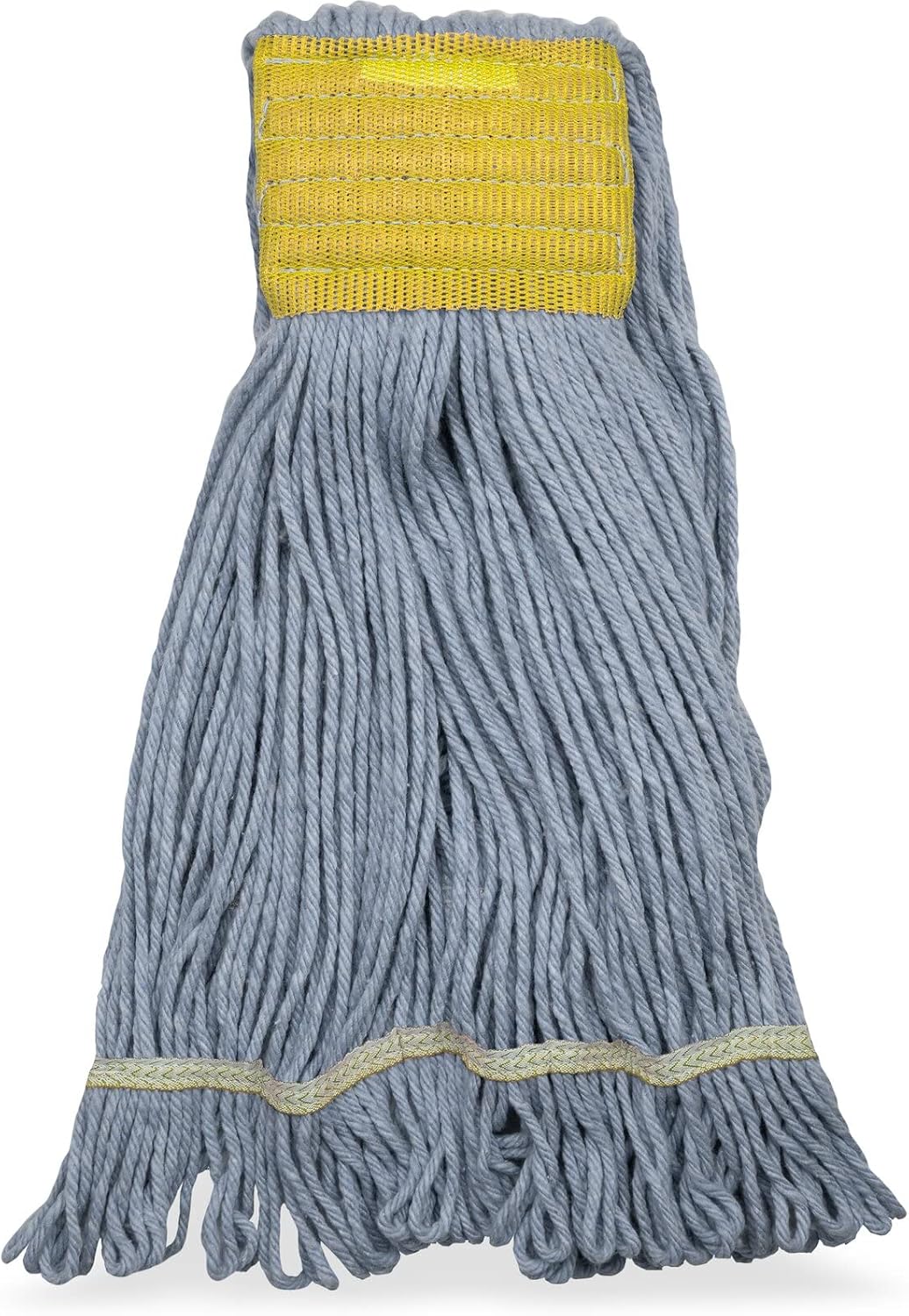 Cabezal trapeador algodón 5pulg amarillo cod color 30pulg azul