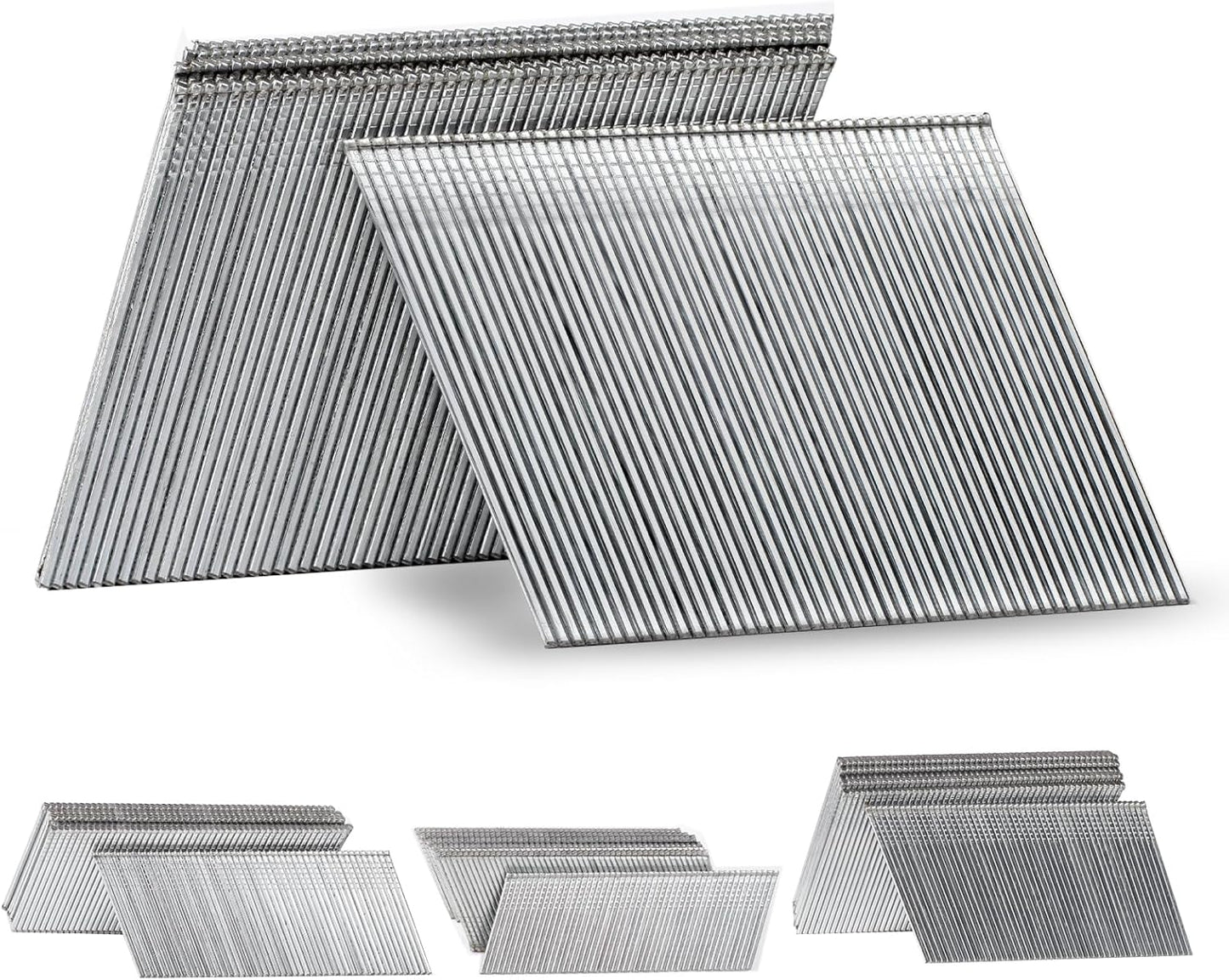 Clavos galvanizados ángulo 16-20 grados set 1000