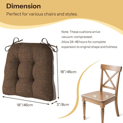 Cojines silla antideslizantes forma D