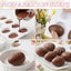 Juego de 2 moldes de silicona para huevos de Pascua y decoración de pasteles