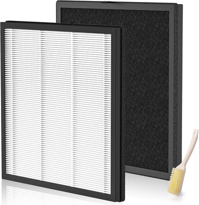 2 Filtros repuesto purificador aire HAP605 carbón HEPA