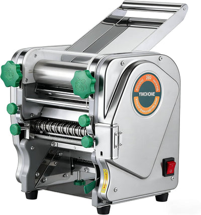 Máquina hacer pasta eléctrica doble acero inox