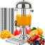 Dispensador bebidas 2gal con soporte infusor frutas