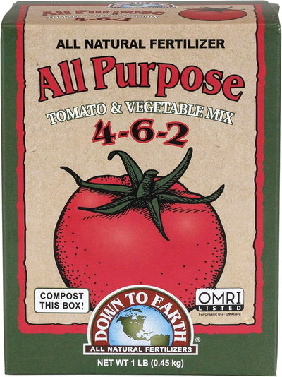Mezcla orgánica tomate y verduras 4-6-2 1lb