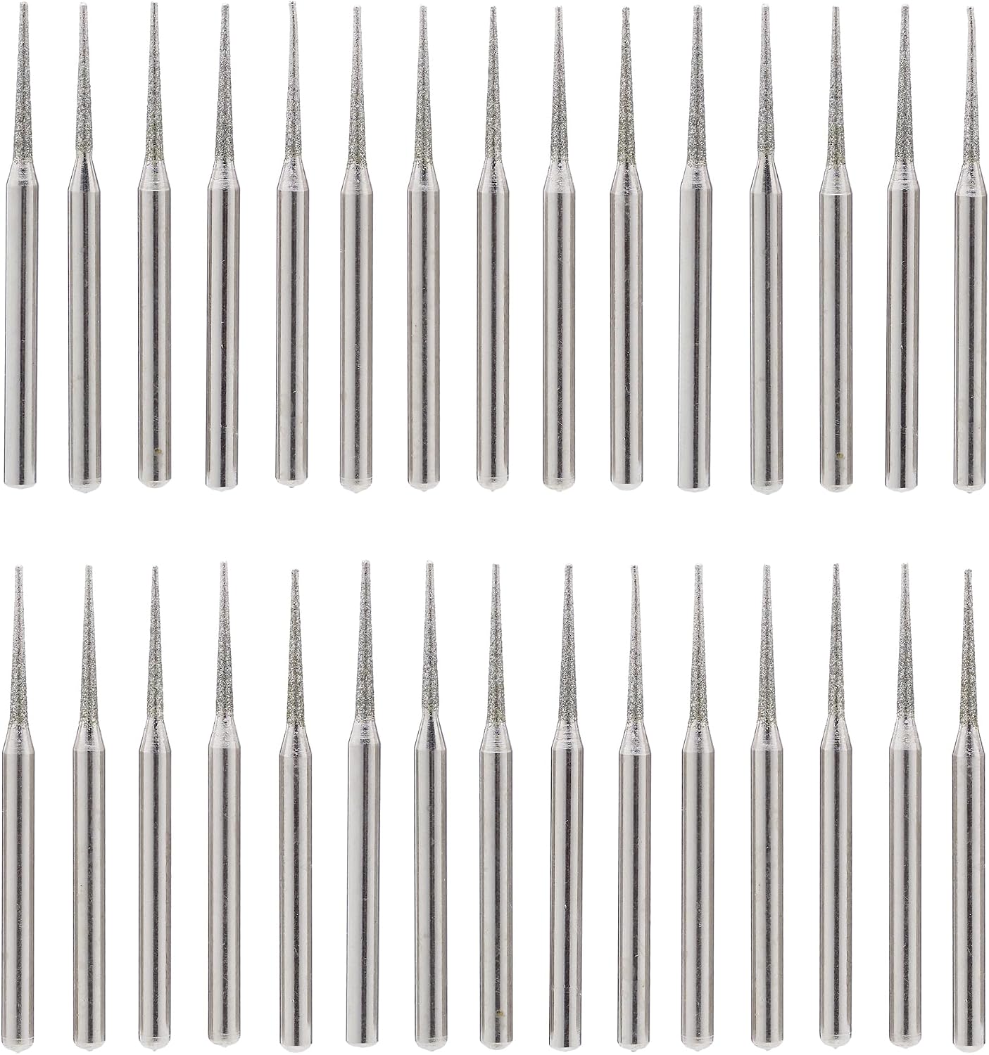 Broca diamante cónica 1/8pulg para Dremel kit 30uds