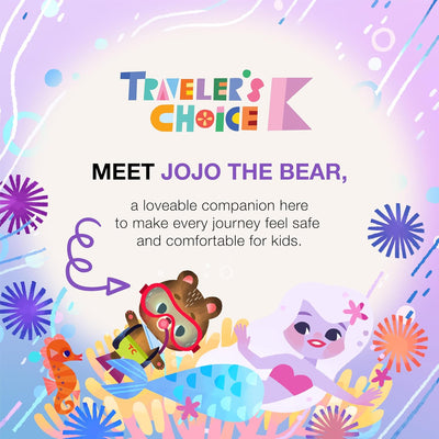 Maleta de mano JoJo el Oso Bajo el mar 20pulg niños