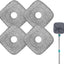 4 Pzas Almohadillas Microfibra Reutilizables Absorbentes