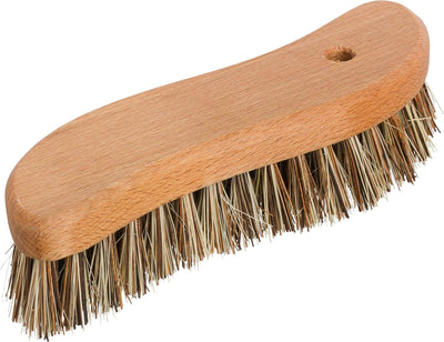 Cepillo fibra S mango haya engrasada 8-1/4 pulg cerdas naturales