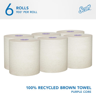 Toallas papel reciclado marrón a granel 58671