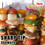 Brochetas acero inox 8pulg para shish kebab 12pzas