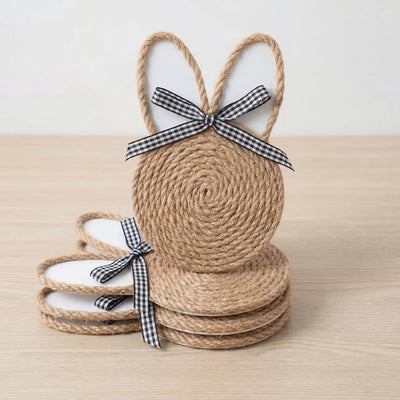 Posavasos de Pascua hechos a mano bohemios absorbentes