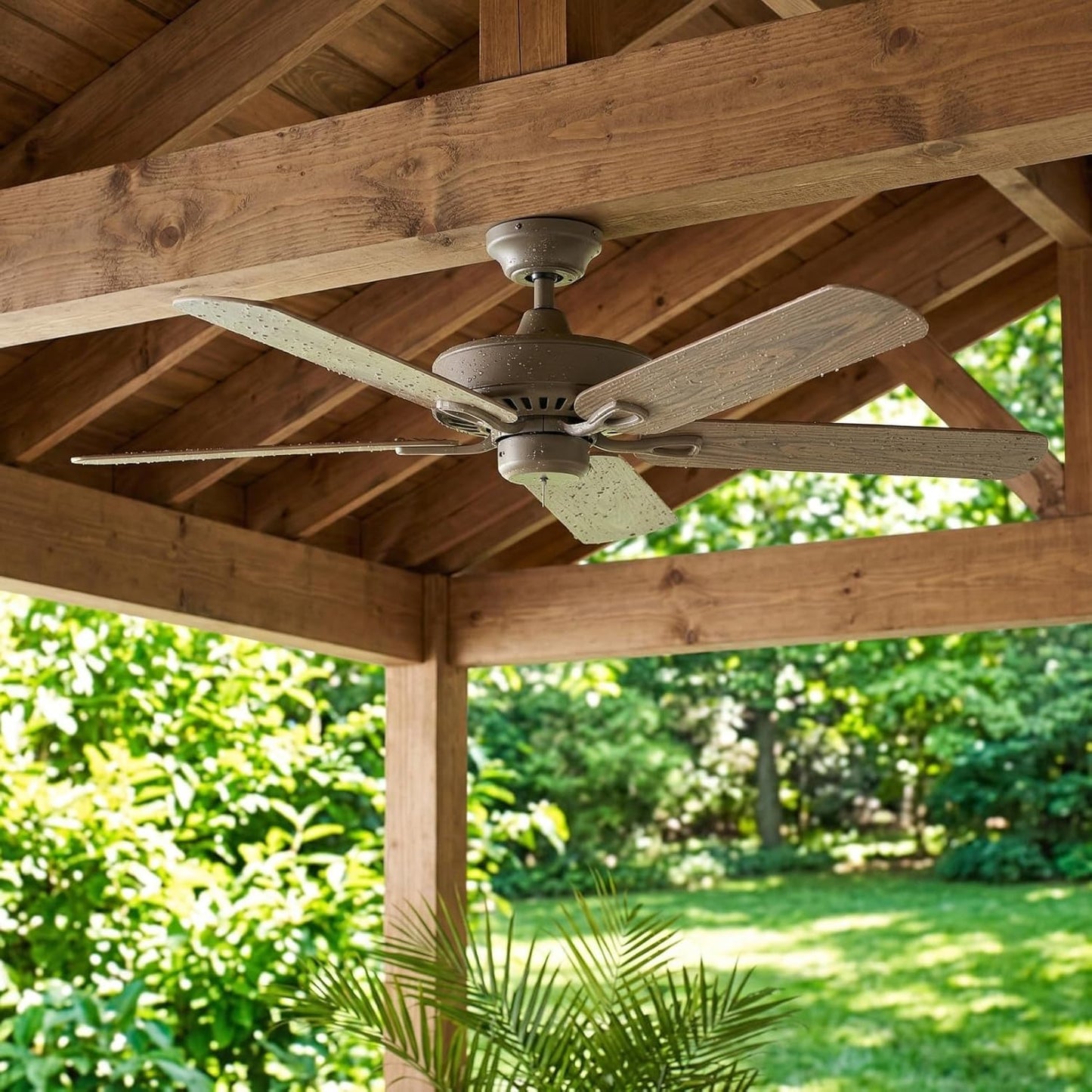 Cuchillas repuesto ventilador techo 21pulg caqui impermeable