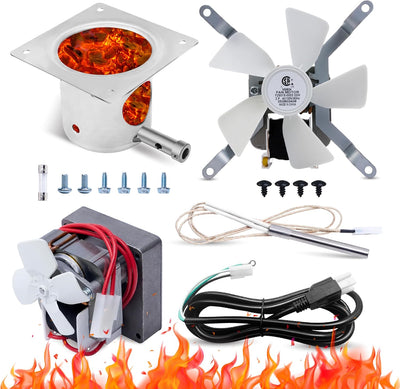 Kit piezas parrilla Traeger motor barrena ventilador fusible