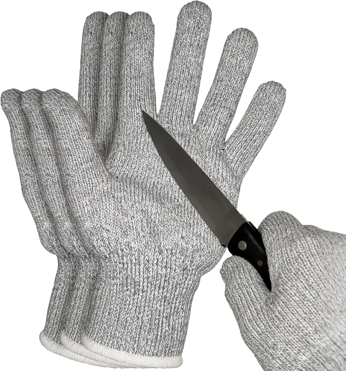 Guantes corto resistente abrasión antideslizante hombre