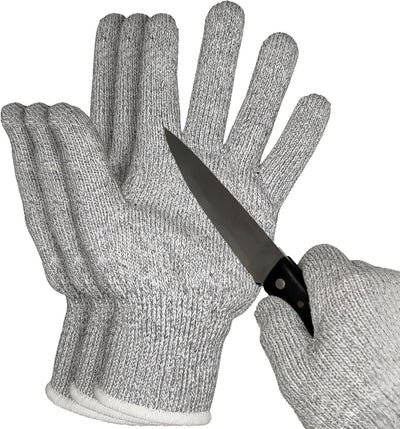 Guantes corto resistente abrasión antideslizante hombre