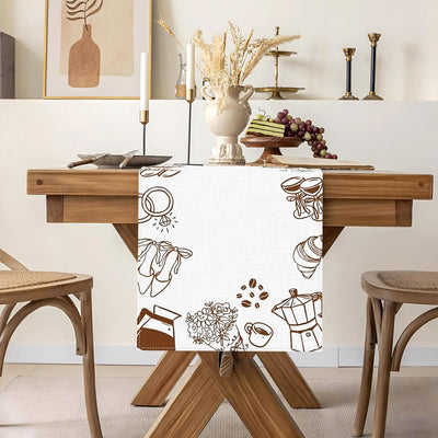 Decoracion para despedida de soltera con tema de cafe