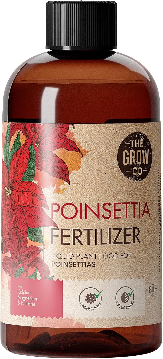 Fertilizante flor de pascua 8oz para nochebuena