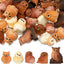40 Pzas figuras resina búho decoración jardín