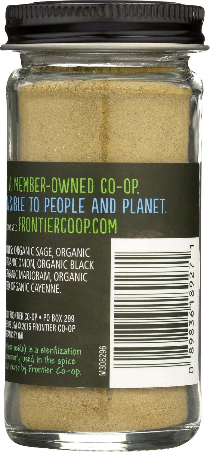 Condimento aves corral orgánico sin sal 1.2oz