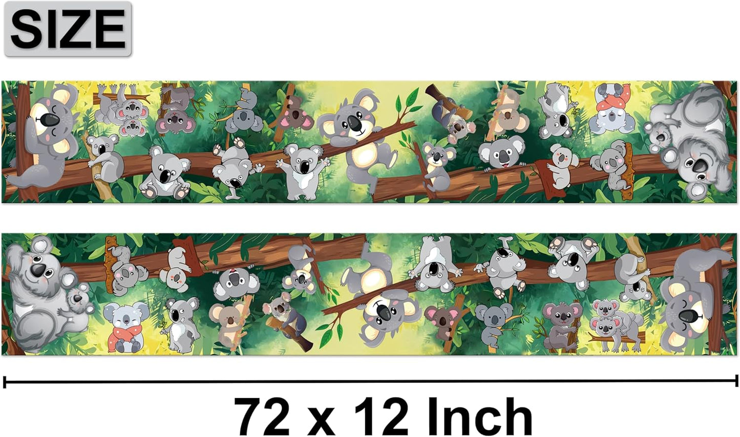 Pack 2 Camino Mesa Koala Decoración Cumpleaños Bodas