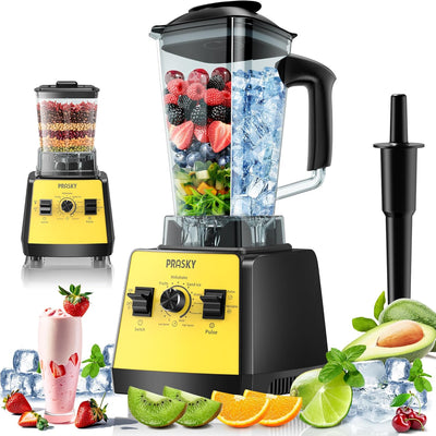 Batidora de 2400W 68oz para batidos y procesar alimentos