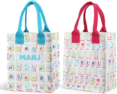 Juego de 2 bolsas Mahjong para mujer, regalo dia madre y cumpleaños