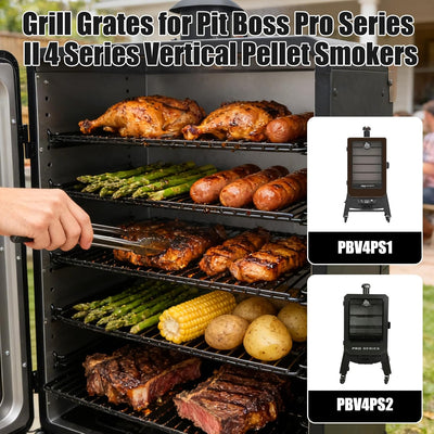 Rejilla cocina Pit Boss 4-Series 19.7x12pulg 5uds