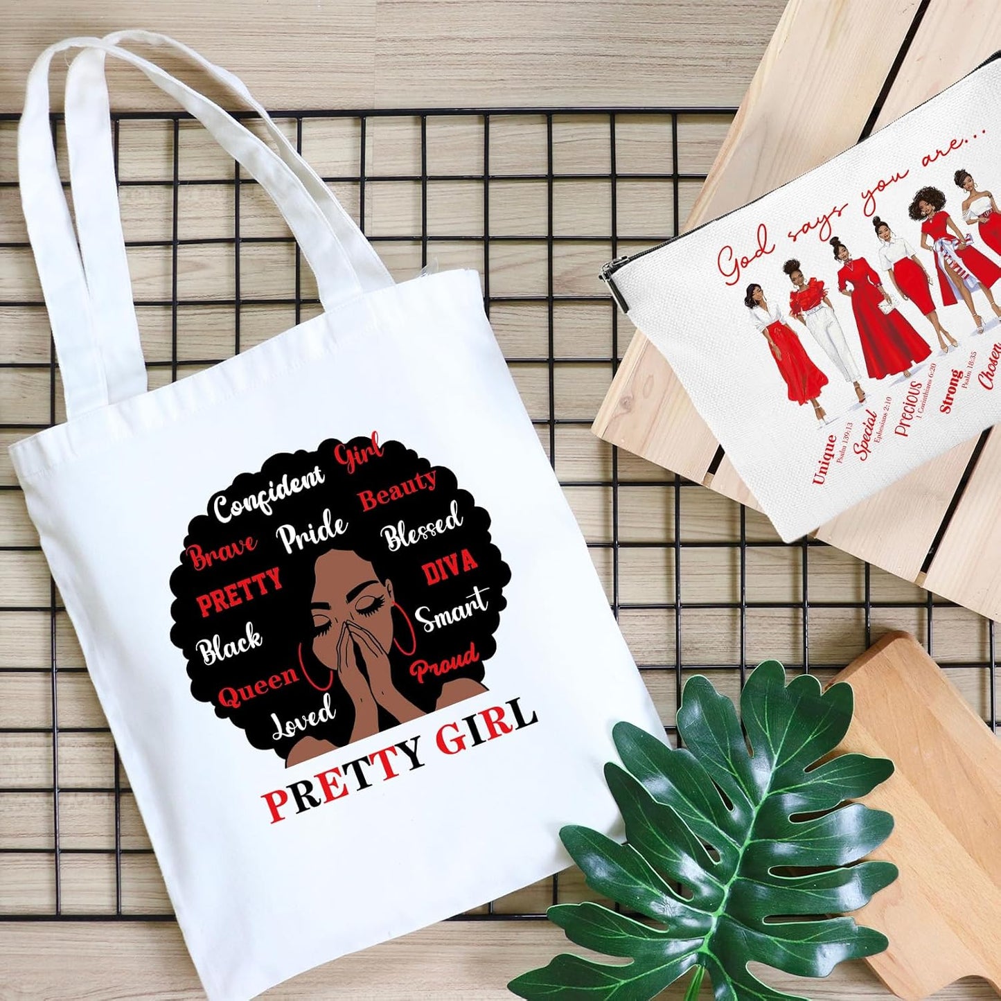 Bolsas reutilizables para mujeres y niñas, regalos de hermandad