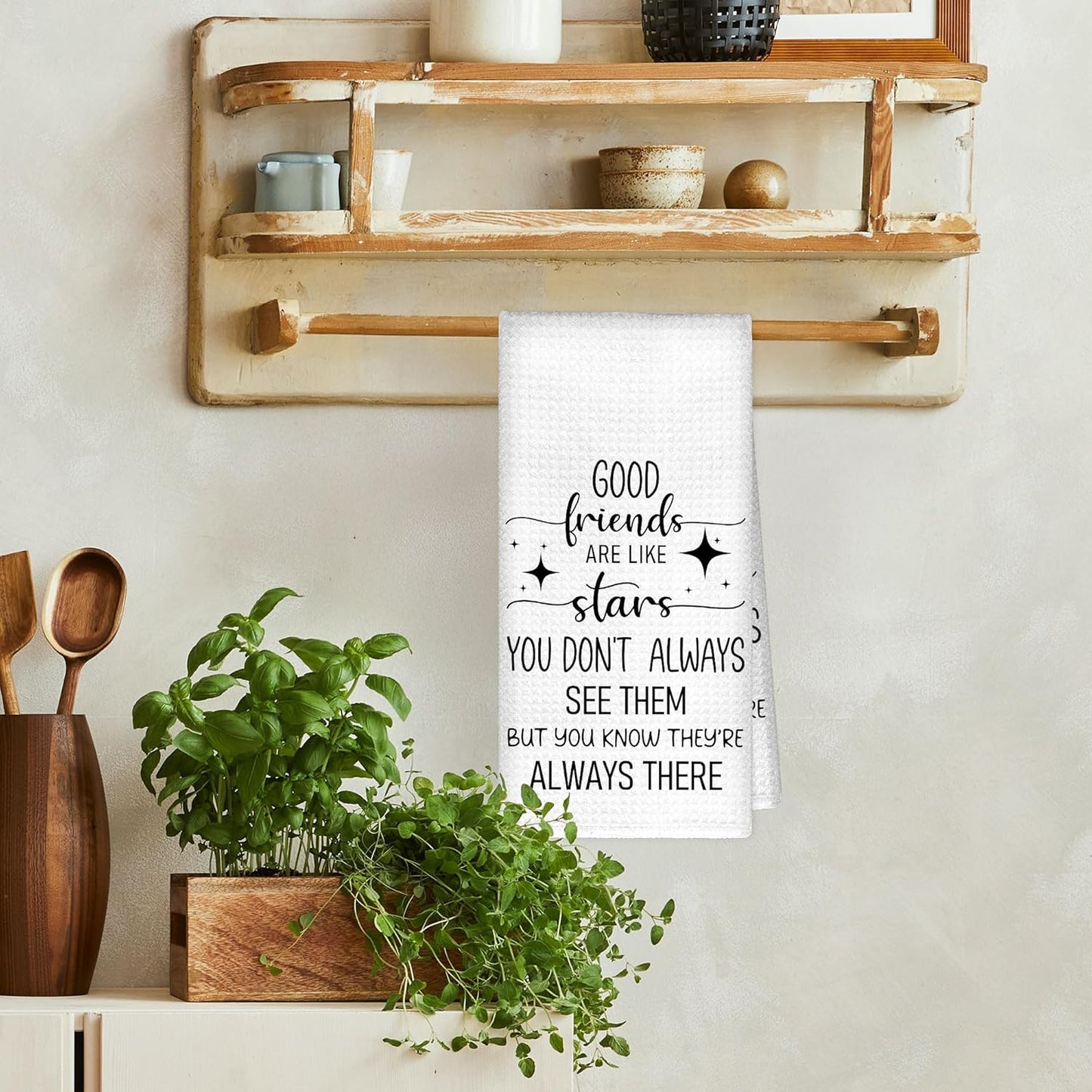 Toallas de cocina decorativas regalos de amistad para mujer y hombre