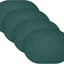 Mantel fieltro ovalado juego 4 color bosque