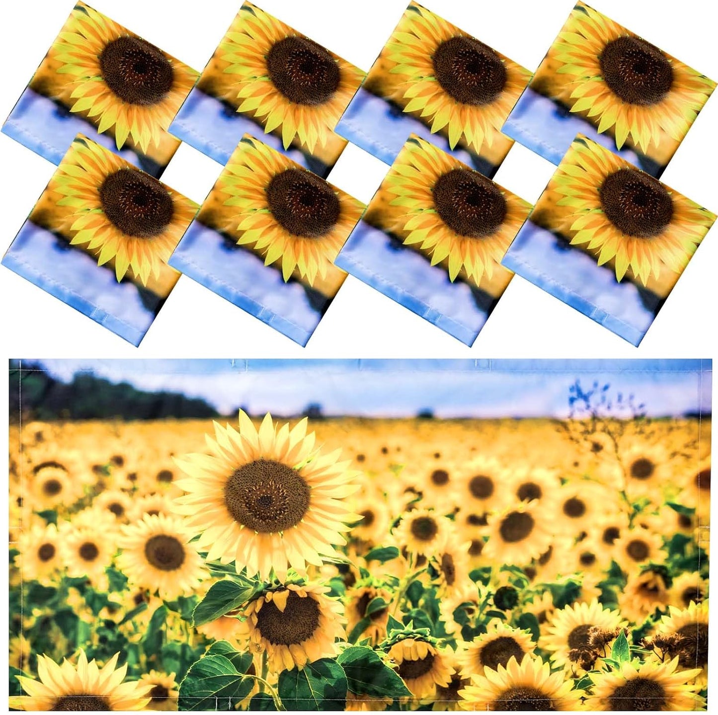 8 Cubiertas Luz Fluorescente 4x2ft Magnéticas Filtro Escuela