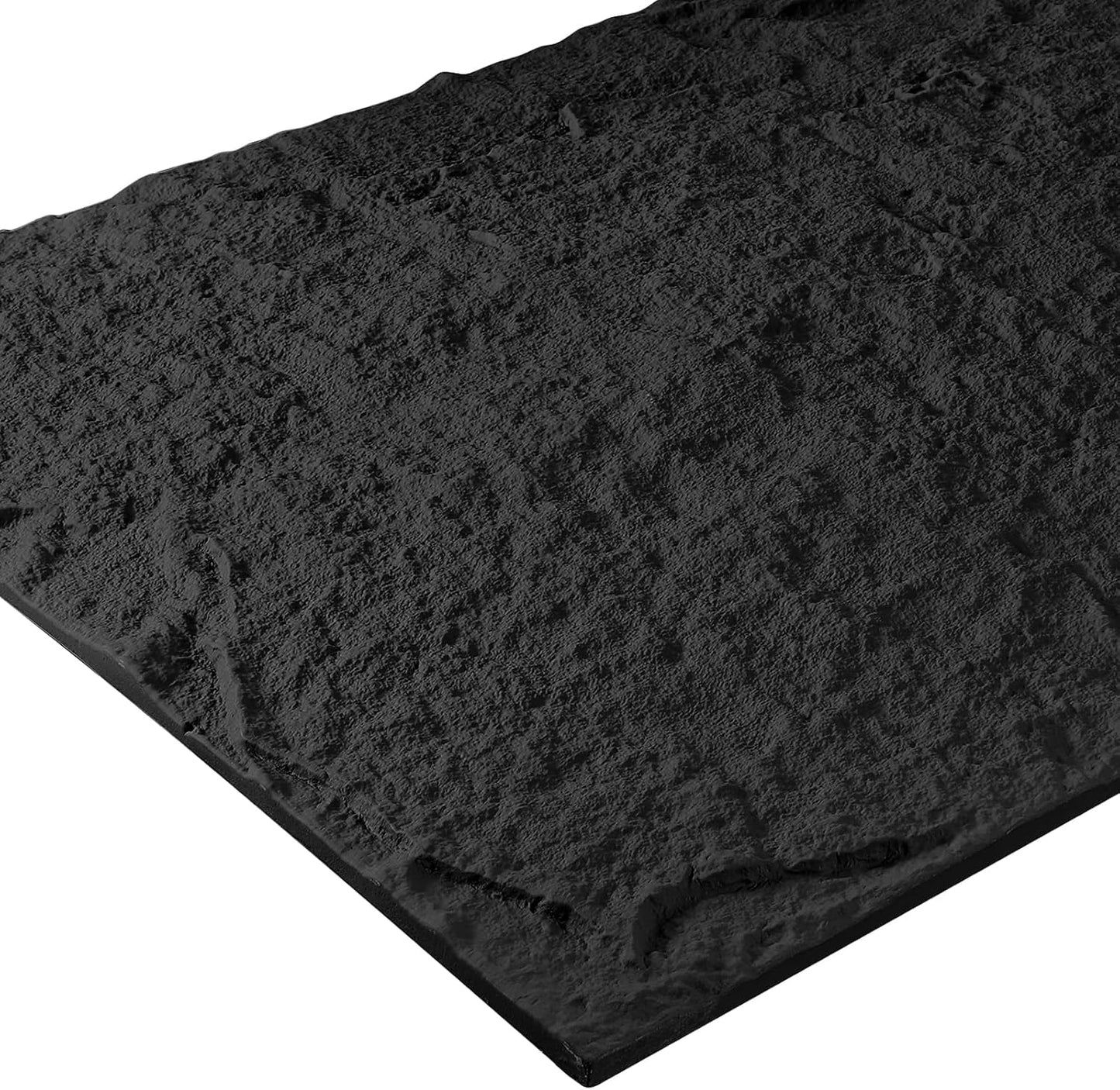5 Paneles Pared 3D Textura Cemento PU Impermeable