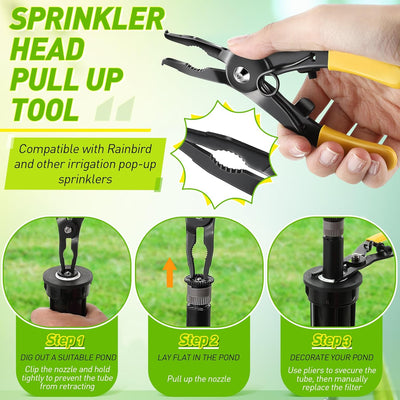 Herramienta cabezal aspersor desplegable comp Rainbird Hunter