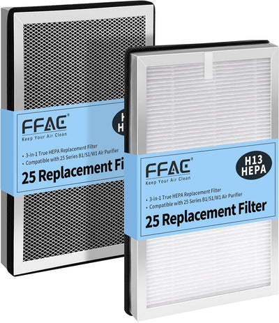 Filtro repuesto MA-25 comp 3en1 H13 HEPA y carbón paq 2